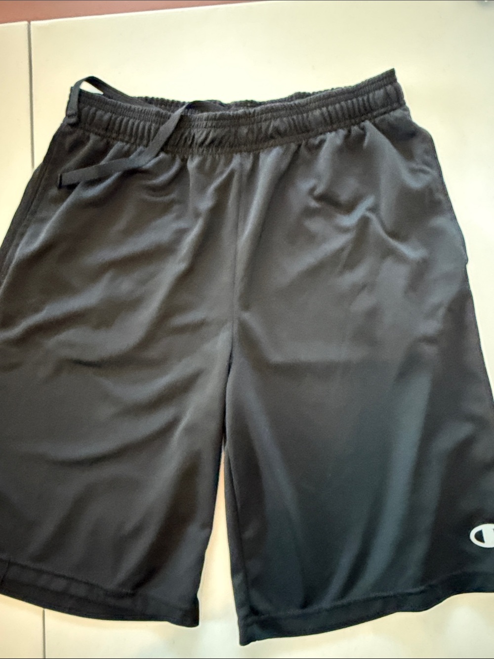 Champion Men’s Black Performance Athletic Shorts